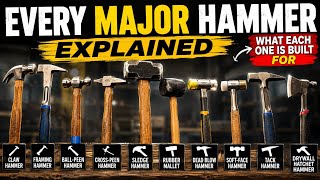 Every Major Hammer Explained — What Each One Is Actually Built For