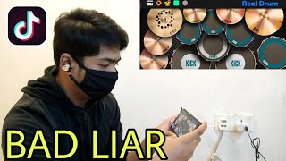 BAD LIAR (LAGU TIK TOK VIRAL) - IMAGINE DRAGONS | REAL DRUM COVER