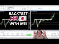 Simple Forex Strategy | Backtesting Session ft. GBP/JPY