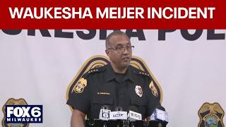 Waukesha police briefing on incident at Meijer | FOX6 News Milwaukee