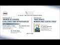 Panel Discussion on the  Women as Leaders: Challenges and Opportunities at AMA on March 10, 2025