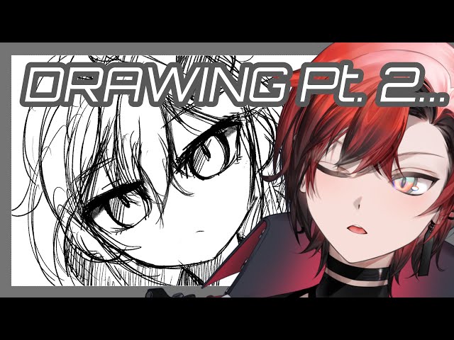 【Drawing...】#2 | Less Perfectionism More..Drawthings-ism!【Machina X Flayon | holoTempus】のサムネイル
