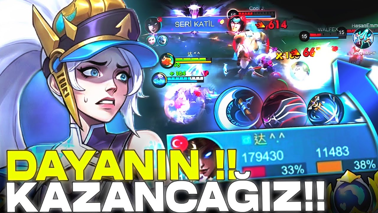 DAYANIN TAŞIYACAĞIM !! IRITHEL GERİ DÖNÜŞ Jin - Mobile Legends