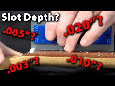 Guitar Nut Slot Depth And First Fret String Action