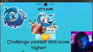 Let's Surf Gameplay: Can I Survive the Shark?! screenshot 5