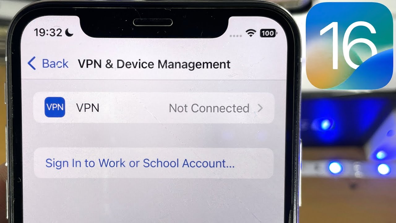 Does iOS 16 have a VPN?