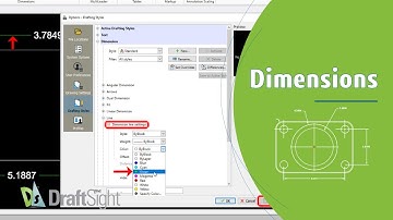 Change LineColor of Dimension in Dimension Style