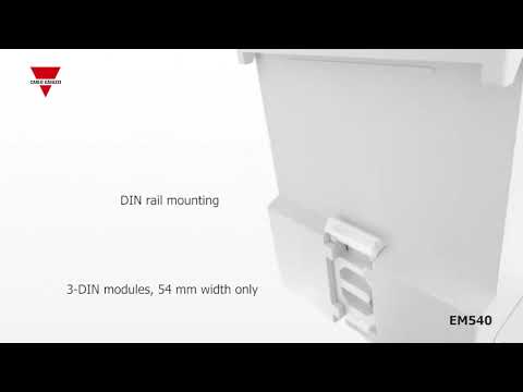 EM540 - 2 and 3 phase systems Energy Analyzers from CARLO GAVAZZI