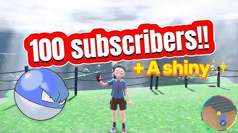 100 SUBSCRIBERS!! Shiny Hunting the 100th Pokémon!🔥✨