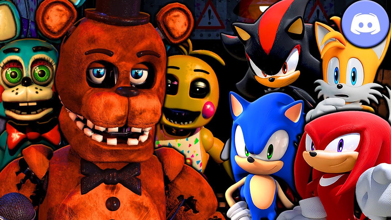 The Sonic Squad Plays Five Nights at Freddy's 2 (FNAF 2) (SUPERCUT)