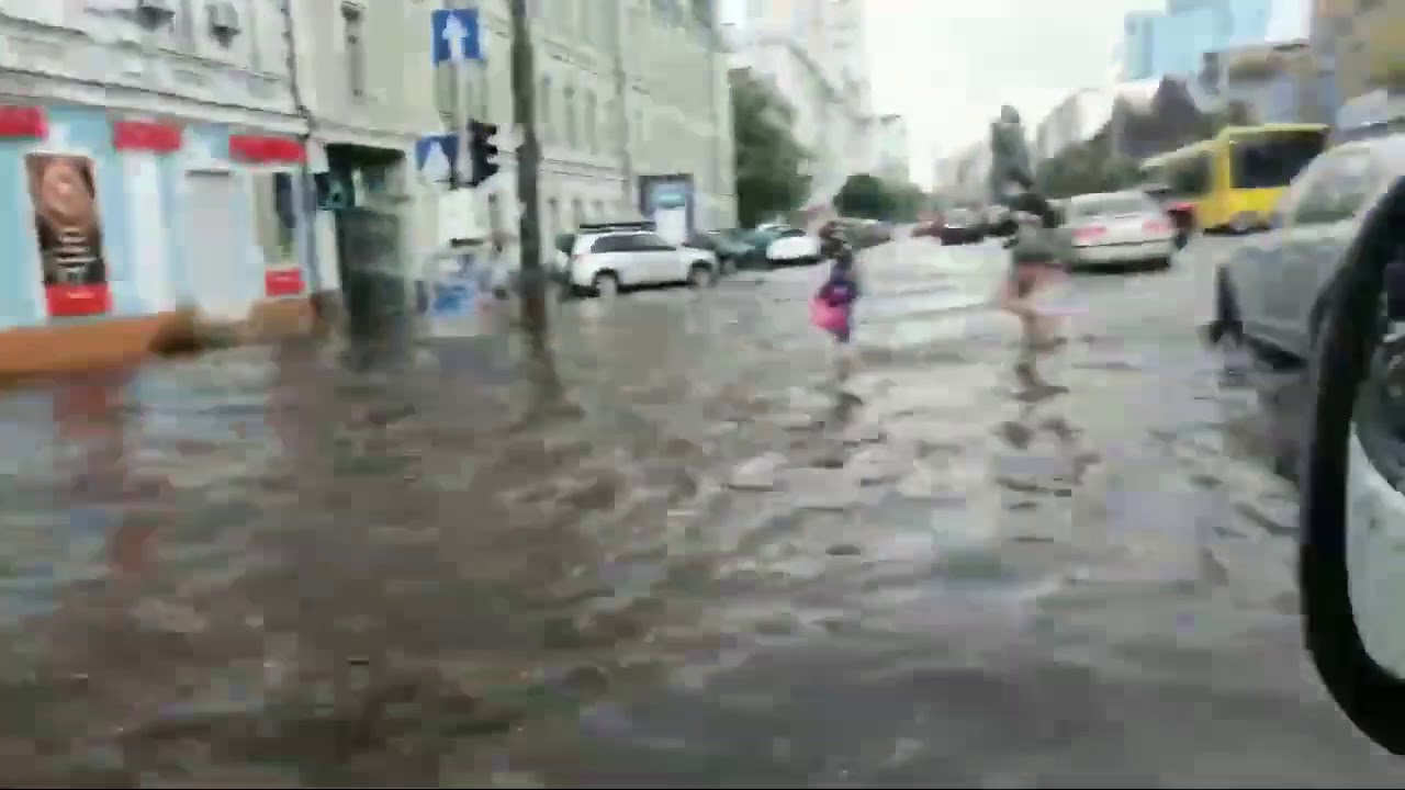 Киев потоп сегодня видео