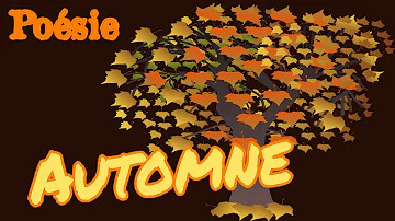 Quel Est L Auteur De La Poesie L Automne