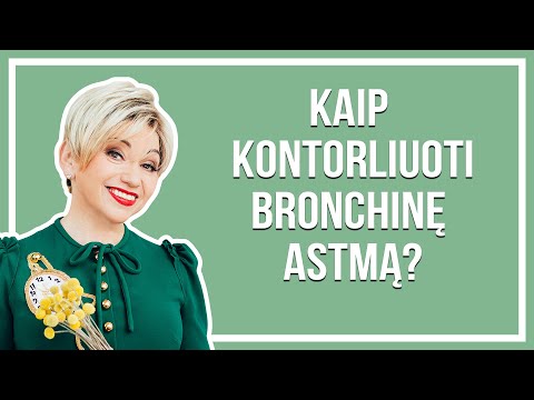 Video: Kaip Gydyti Bronchinę Astmą Vaikui