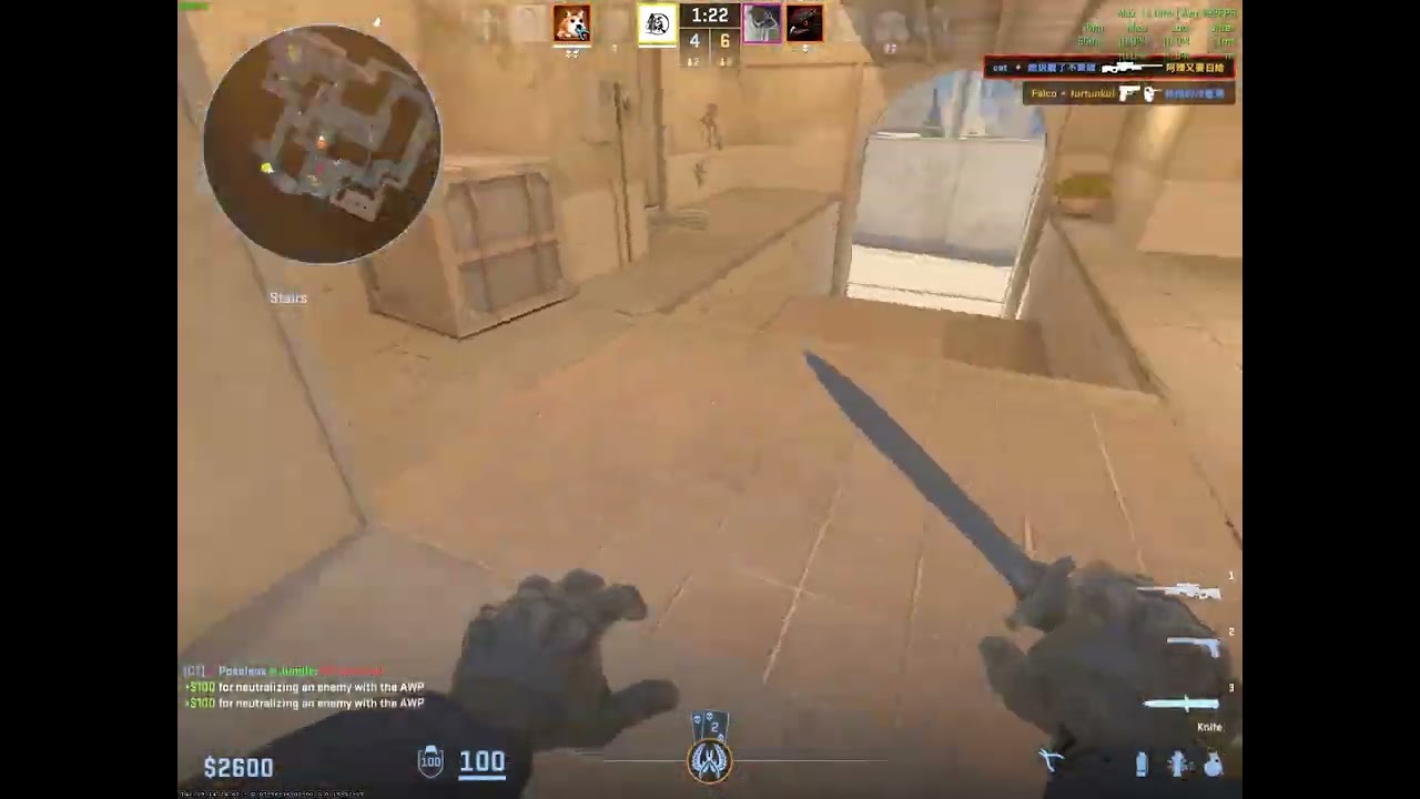 WHEN UR TEAMMATE ENTRUSTS HIS AWP UPON YOU you go sicko mode