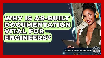 Why Is As-built Documentation Vital For Engineers? - Mechanical Engineering Explained