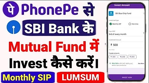 Phonepe App से SBI Bank के Mutual Fund में Invest कैसे करें। SBI Bank Mutual Fund Invest By Phonepe।