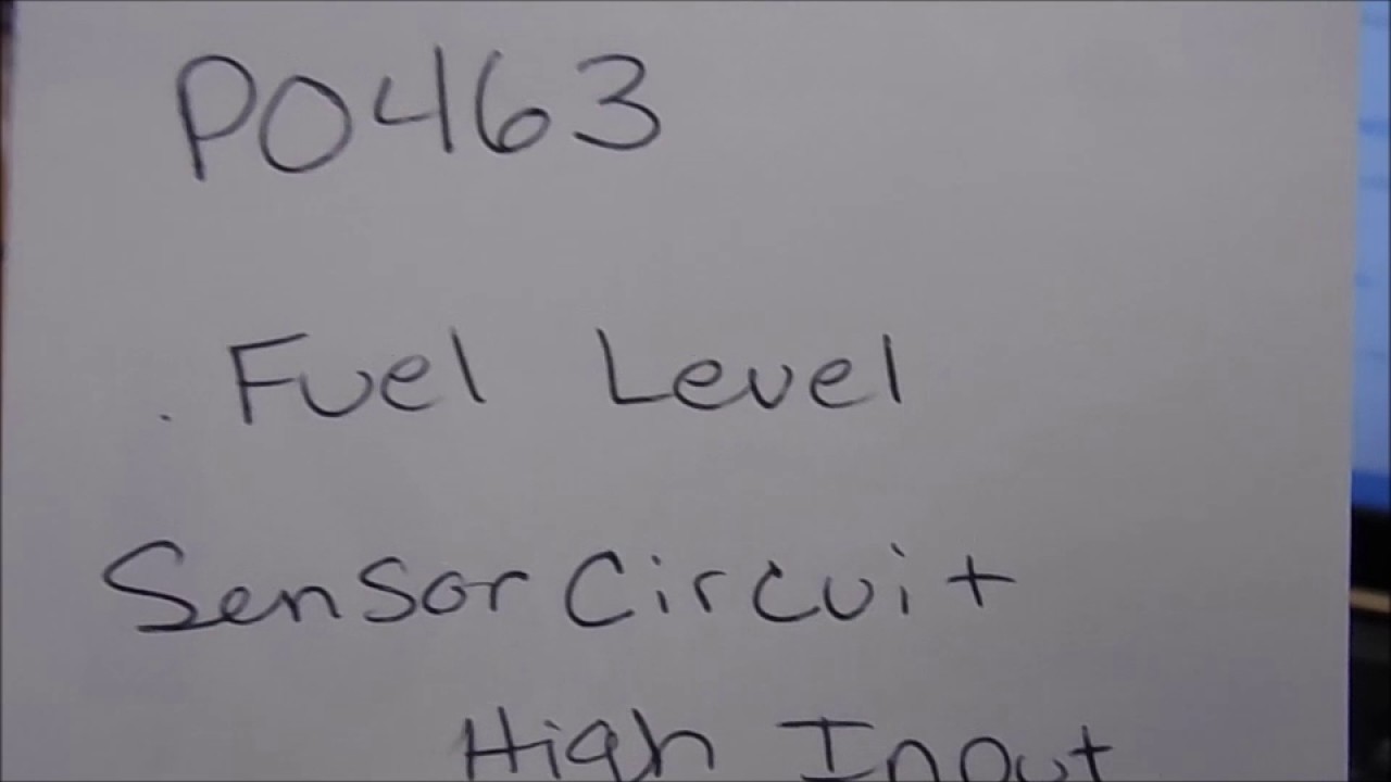 P0463 Fuel Level Sensor Circuit (Crosstrek) - YouTube