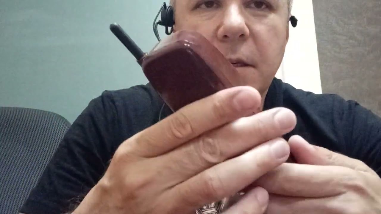 ASMR. ОБЗОР НА ТЕЛЕФОН ИЗ 90-ЫХ ГОДОВ