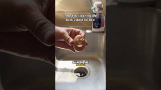 Making fun of AI cleaning life hacks