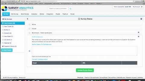 Overview - Surveys Tab in Survey Analytics