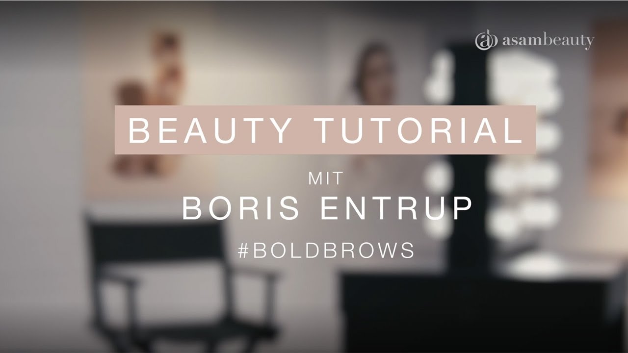 MAGIC FINISH Perfect Brow Powder Kit Tutorial mit Boris Entrup 