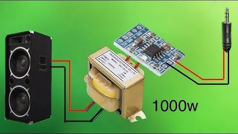 DIY Transformer turn into ultrabass amplifier | how to make amplifier at home