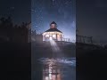 Beautiful night view #SeaAtNight #NightView #RelaxingNature #CinematicVlog #OceanWaves