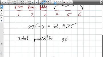 Combinations and Problem Solving Grade 12 Data Management Lesson 5 3 11 11 15