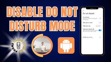 How to Disable Do Not Disturb on Android