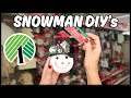 High End Dollar Tree Snowman DIYs ☃️ Genius Ways To Use Snowman Head Ornaments!
