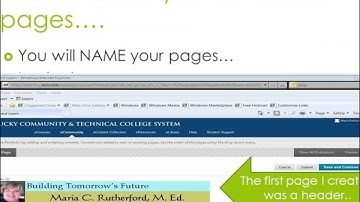 How to Build an E-Portfolio on Blackboard