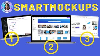 Elevate Canva Designs: 3 Fun SmartMockups Tutorials in 1!