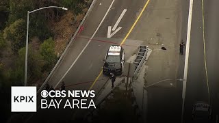 Watch: Scene of police shooting in San Francisco next to Highway 101