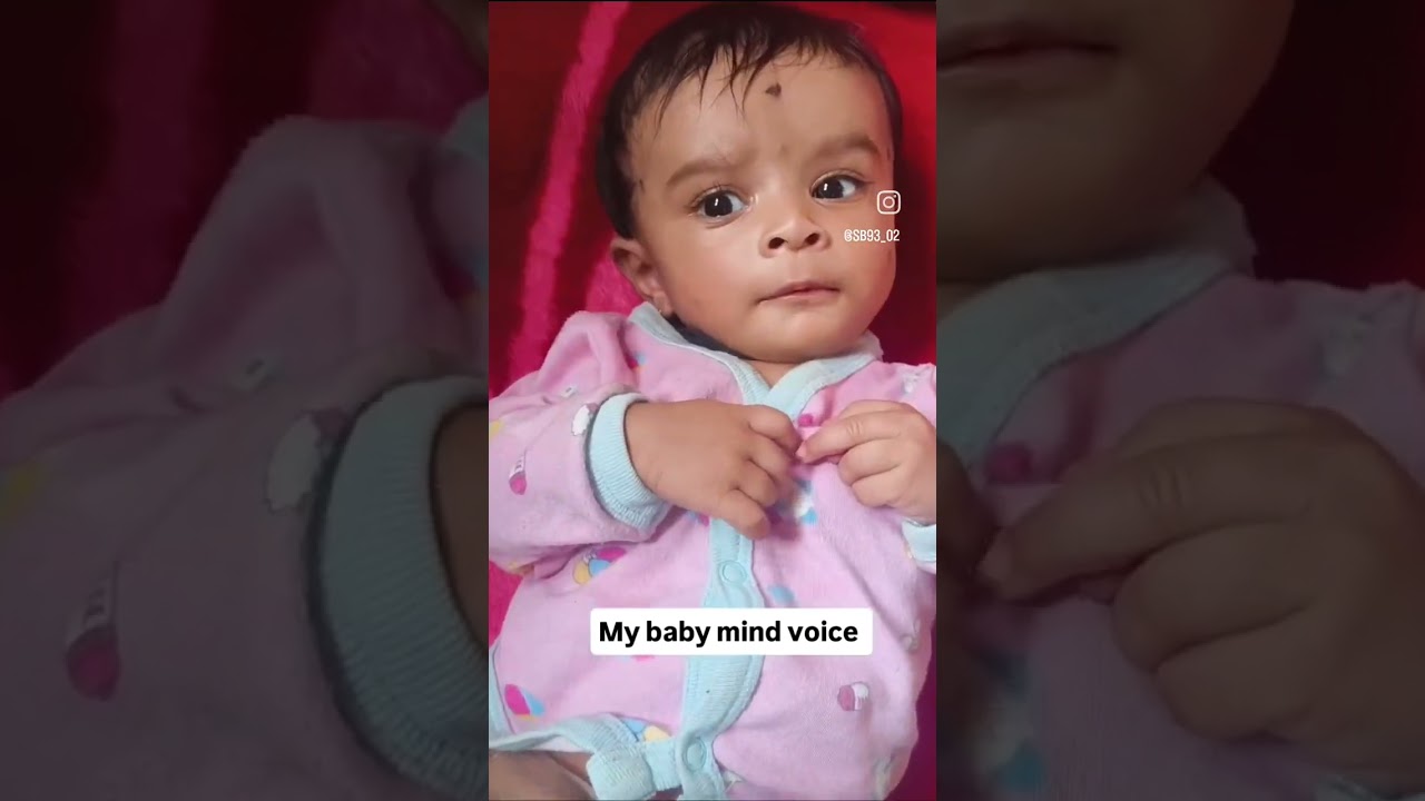 baby funny video in her language 🤩🤩 
