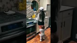 when your son copies everything... 😂😘❤️#shortvideo #cutebaby #baby #viralvideo