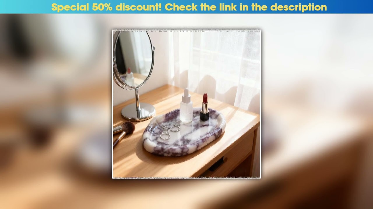 Best Seller Elegant Irregular Marble Tray, Stone Sculpture Storage Organizer for Jewelry, Daily Ite