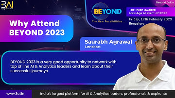 Why Attend BEYOND 2023   Saurabh Agrawal