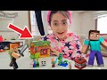 ESMA'YA SÜRPRİZ MİNECRAFT LEGO ALDIM SEVİNÇTEN AĞLADI ‼️  ماما جابت بيبي - جنى مقداد | طيور الجنة