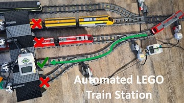 Automated LEGO Train Station | EV3