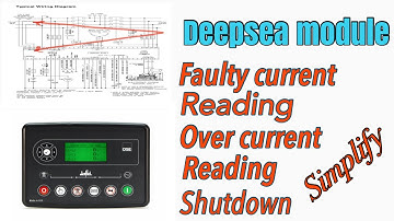 DEEPSEA MODULE faulty current reading, over current shutdown, Simplify benzblogs