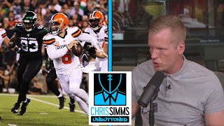 Game Review: Browns vs. Jets, NFL Week 2 | Chris Simms Unbuttoned | NBC Sports