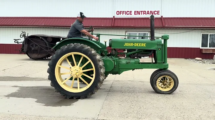 1850 - JOHN DEERE A (SN# 444182)-TO SELL AUG 29, 2025-42nd ANNUAL LABOR DAY AUCTION