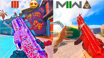 MW3 VS MW2 MOVEMENT (Comparison)