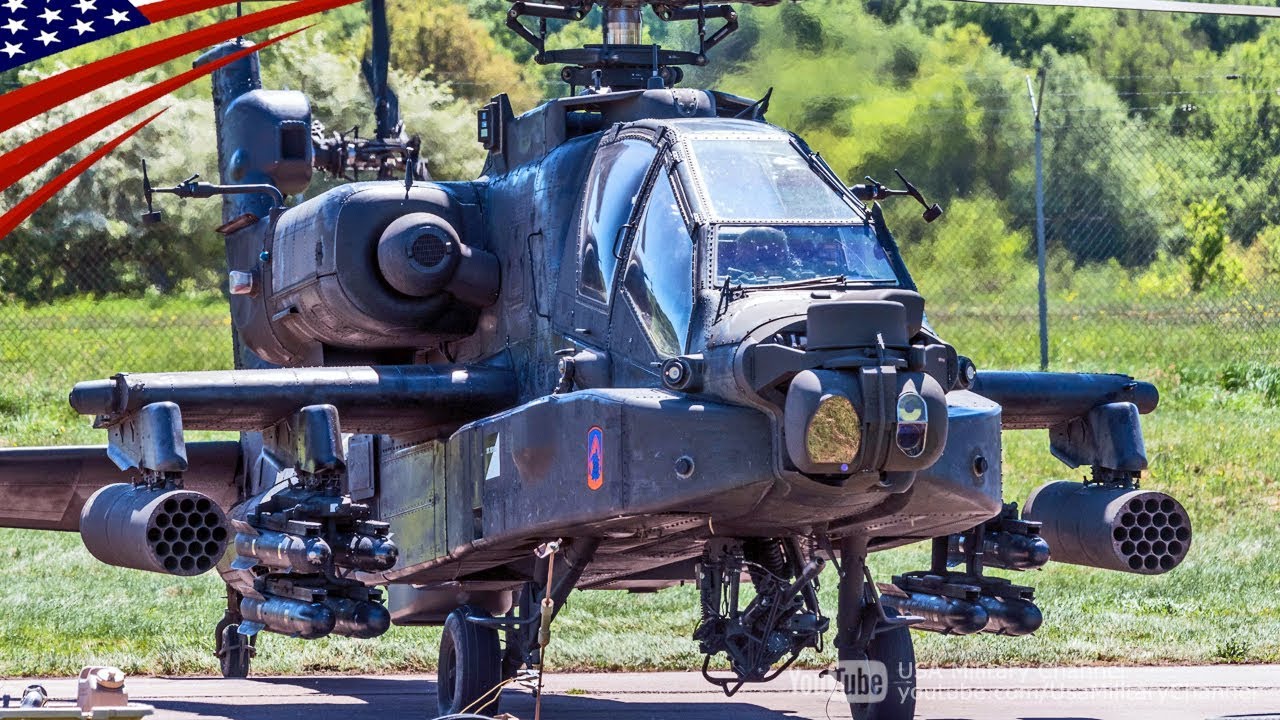 AH-64 Apache Helicopter Weapons Hot Reload Drills