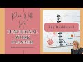 Functional and Decorative Work Plan with Me | Happy Planner Big Dashboard