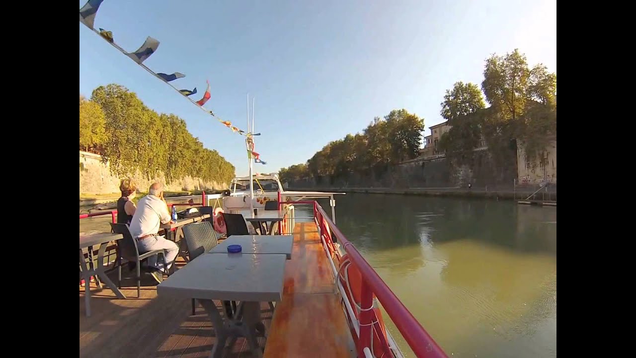 Roma in Battello sul fiume Tevere - integrale - audio originale
