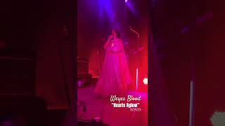 Weyes Blood “Hearts Aglow” in Indianapolis on 8/29/23 🕯️On the In Holy Flux Tour. ✨