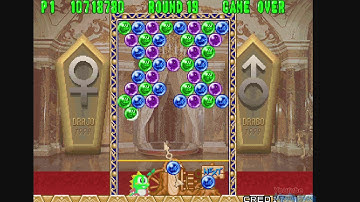 1995 Puzzle Bobble 2 (Arcade) Game Playthrough Video Game