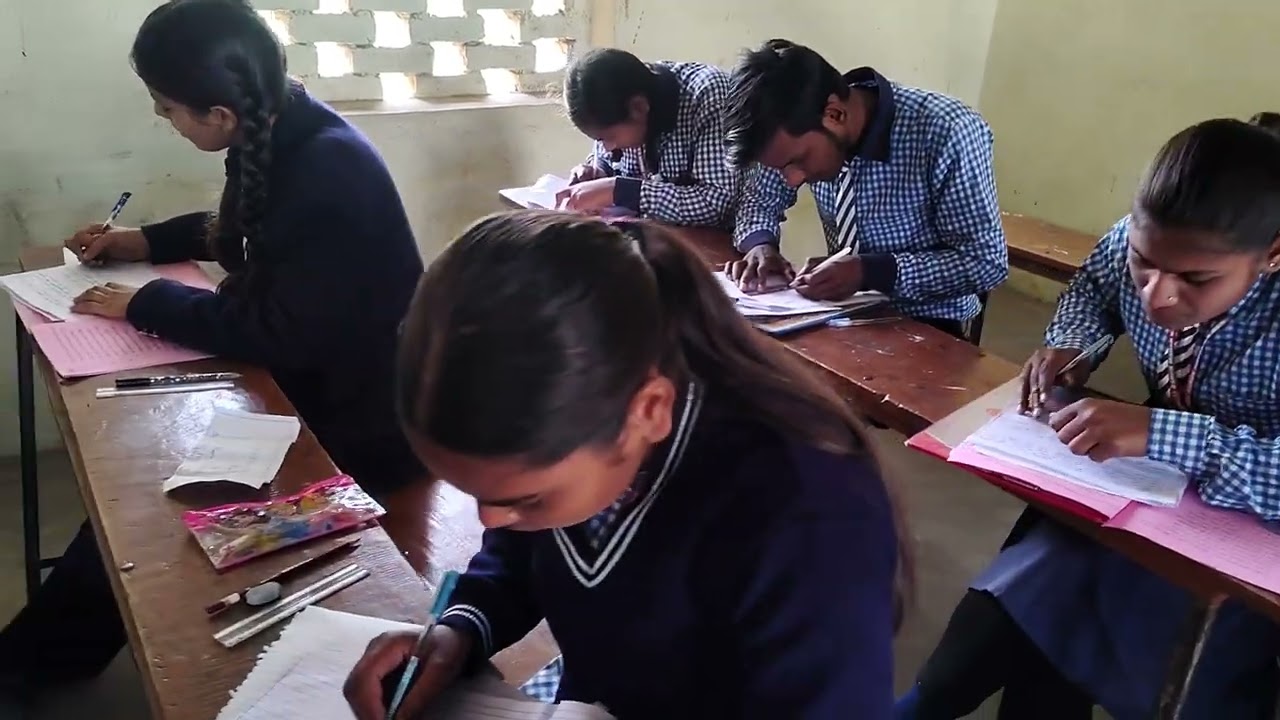 “ Pre-Board Exam with sincerity and concentration.We wish them a bright future and great success.”