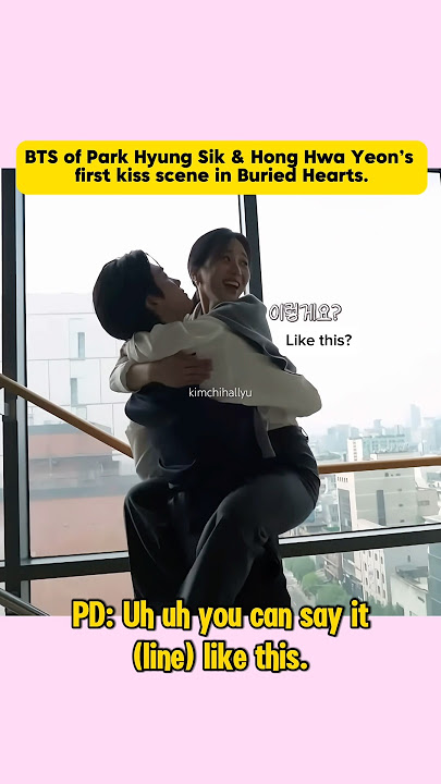 🤭BTS cute moment Park Hyung Sik Hong Hwa Yeon #buriedhearts #parkhyungsik t#honghwayeon
